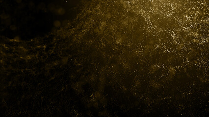 Particles abstract gold event awards trailer titles cinematic concert openers luxury celebration background