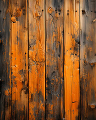 rustic Seamless wood with slightly peeling orange paint