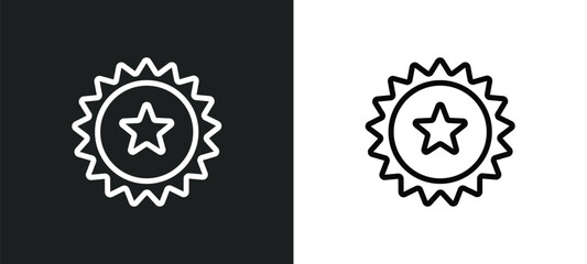 bonus icon isolated in white and black colors. bonus outline vector icon from gaming collection for web, mobile apps and ui.