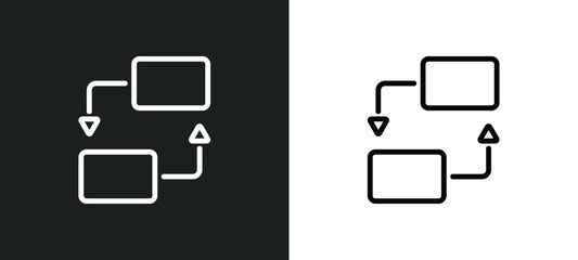 actions icon isolated in white and black colors. actions outline vector icon from gaming collection for web, mobile apps and ui.