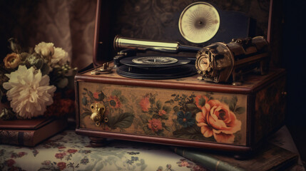 old musical machine