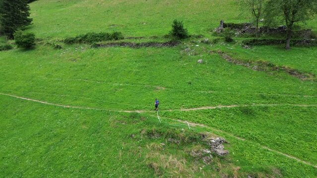 Lines and walks in drone of the scouts group helps to know yourself. The youngest most beautiful experiences the kingdom