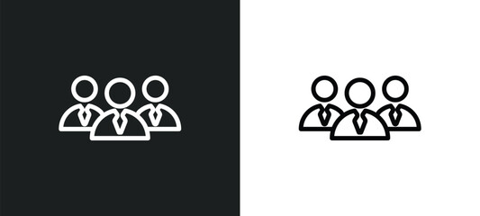 leader icon isolated in white and black colors. leader outline vector icon from geometry collection for web, mobile apps and ui. - obrazy, fototapety, plakaty