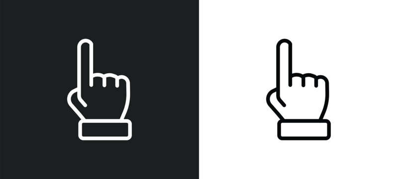 dubious icon isolated in white and black colors. dubious outline vector icon from gestures collection for web, mobile apps and ui.