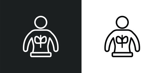 anatomy icon isolated in white and black colors. anatomy outline vector icon from gym and fitness collection for web, mobile apps and ui.