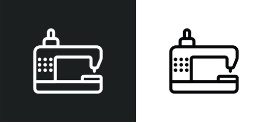 textile icon isolated in white and black colors. textile outline vector icon from industry collection for web, mobile apps and ui.