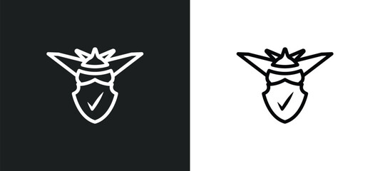 air travel insurance icon isolated in white and black colors. air travel insurance outline vector icon from insurance collection for web, mobile apps and ui.