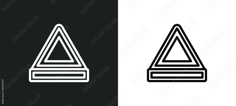 Wall mural eject icon isolated in white and black colors. eject outline vector icon from interface collection f