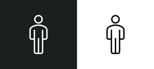 fatherhood icon isolated in white and black colors. fatherhood outline vector icon from kids and baby collection for web, mobile apps and ui.