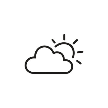 simple icons natural weather and sky weather conditions