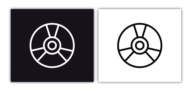 gamma ray icon isolated in white and black colors. gamma ray outline vector icon from astronomy collection for web, mobile apps and ui.