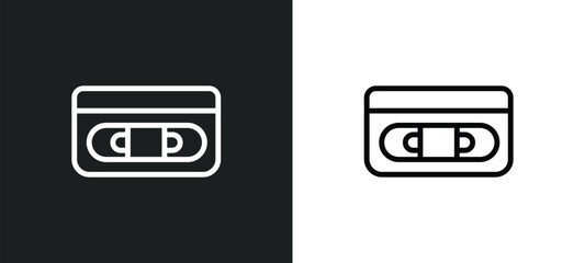 domestic icon isolated in white and black colors. domestic outline vector icon from technology collection for web, mobile apps and ui.