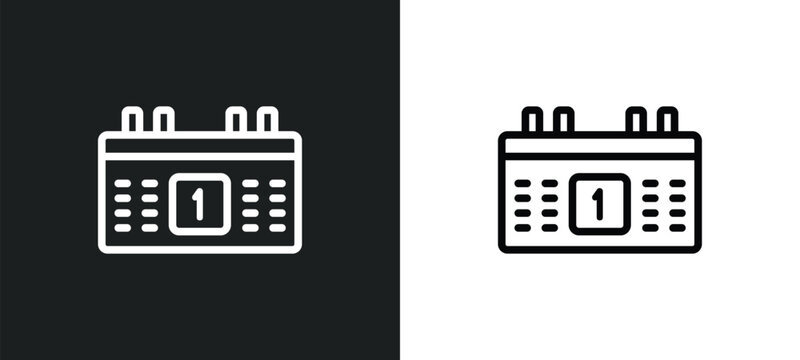 day icon isolated in white and black colors. day outline vector icon from valentines day collection for web, mobile apps and ui.