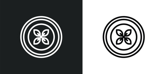 affluence icon isolated in white and black colors. affluence outline vector icon from zodiac collection for web, mobile apps and ui.