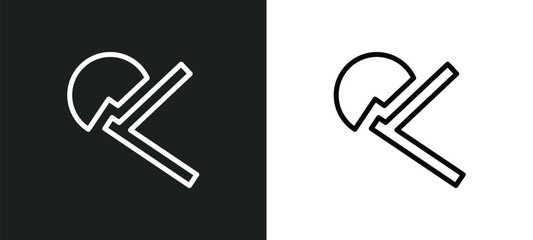 car air bag icon isolated in white and black colors. car air bag outline vector icon from car parts collection for web, mobile apps and ui.