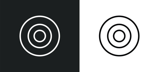 car spare wheel icon isolated in white and black colors. car spare wheel outline vector icon from car parts collection for web, mobile apps and ui.