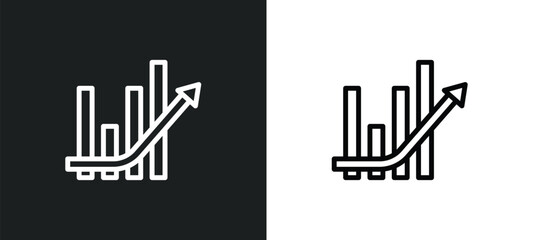 performance icon isolated in white and black colors. performance outline vector icon from marketing collection for web, mobile apps and ui.