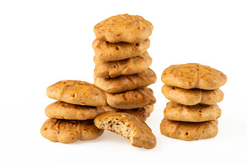 Taai taai is a Dutch delicacy that is often eaten around the time of Sinterklaas. It is made from speculoos, but is softer than traditional speculoos. The literal translation is chewy chewy.