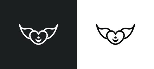 sufism icon isolated in white and black colors. sufism outline vector icon from religion collection for web, mobile apps and ui.