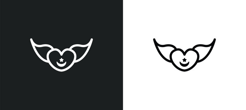 sufism icon isolated in white and black colors. sufism outline vector icon from religion collection for web, mobile apps and ui.