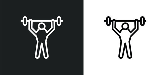 vascular workout icon isolated in white and black colors. vascular workout outline vector icon from sauna collection for web, mobile apps and ui.