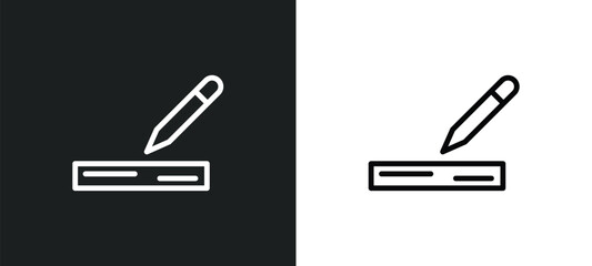 sewing craft icon isolated in white and black colors. sewing craft outline vector icon from sew collection for web, mobile apps and ui.