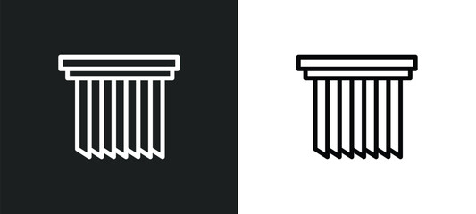 pleat icon isolated in white and black colors. pleat outline vector icon from sew collection for web, mobile apps and ui.