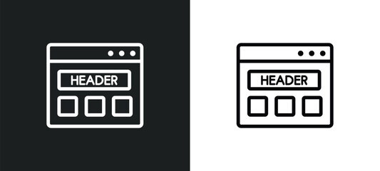 semantic elements icon isolated in white and black colors. semantic elements outline vector icon from technology collection for web, mobile apps and ui.