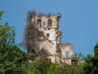 Fototapeta premium Santa María de Rioseco Monastery, Burgos, Castilla y Leon, Spain