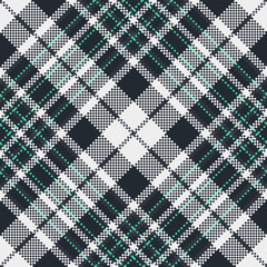 Background textile seamless of texture pattern tartan with a check fabric vector plaid.