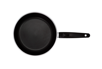 Pan top view isolated on transparent background.