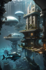 under water city
