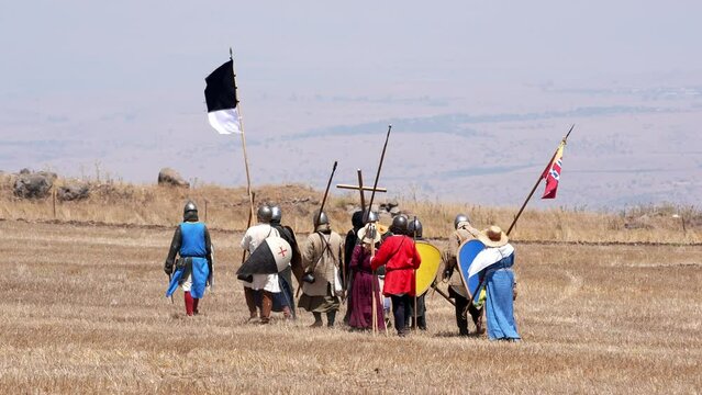 Reenactment of the Battle of Horns of Hattin