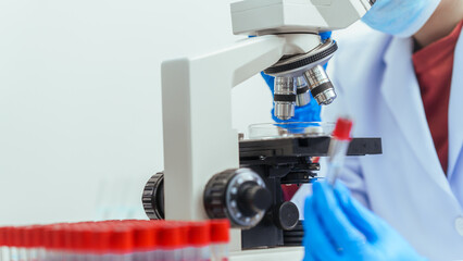 Scientist people working perfumes, fragrances, aromatics Laboratory lab test, fragrance, flavor testing can help you determine ingredients, used to create particular flavor or fragrance.