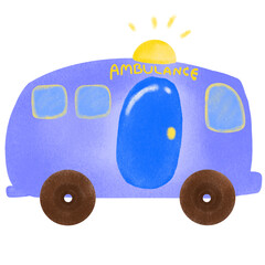 cartoon ambulance
