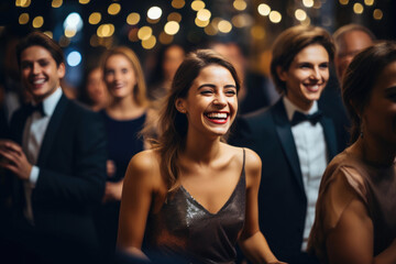 Glamorous Celebrities: A Night of Elegance