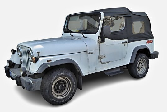 Classic Jeep CJ7 convertible