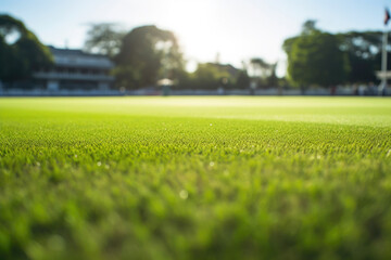 Cricket Ground in Focus