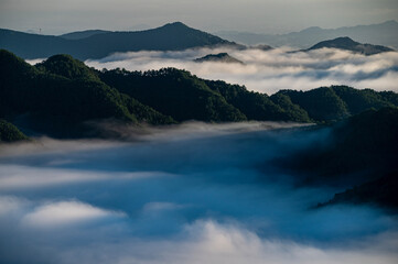雲海の朝