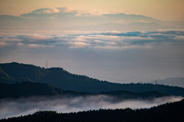 雲海の朝