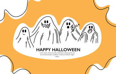 Greeting card for your Halloween design
