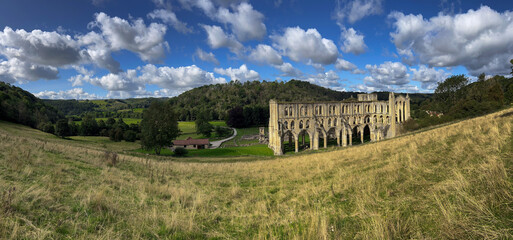 Panoramic Rievaulx Abbey 