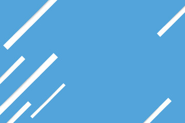 Blue Abstract background with line of rectangular. Free blank space template for design.