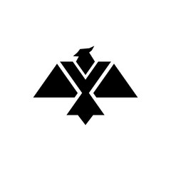 Eagle triangle,logo,vector