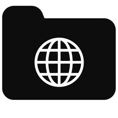 worldwide folder icon