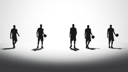 design template of basketball sports