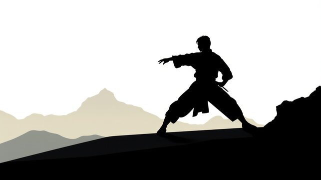 Design Template For Martial Arts Master