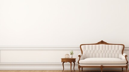 Design template for minimalist living room
