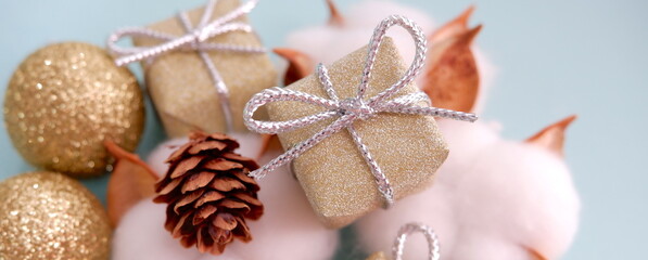 クリスマスのバナー素材