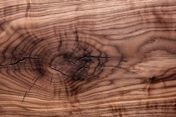 Elegant Black Walnut: A Captivating Close-Up of its Alluring Wood Texture